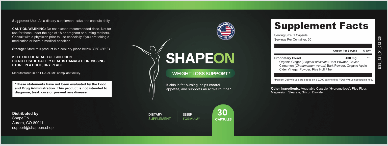 ShapeON secure system
